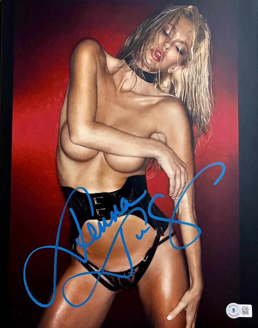 Jenna Jameson Sexy 11x14 Photo - Beckett COA